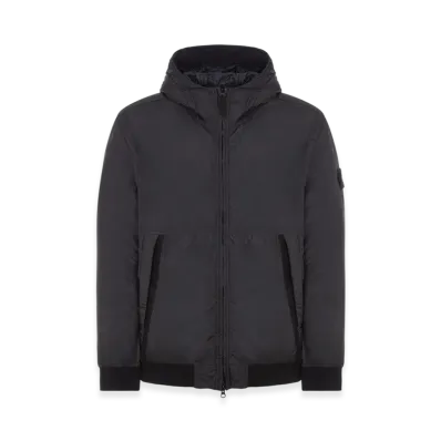 Stone Island 40823 Garment Dyed Crinkle Reps Recycled Nylon with Primaloft TC Jacket - 23FW "Black"