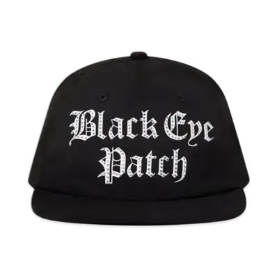 BlackEyePatch Rhinestoned OE Logo Cap "Black"
