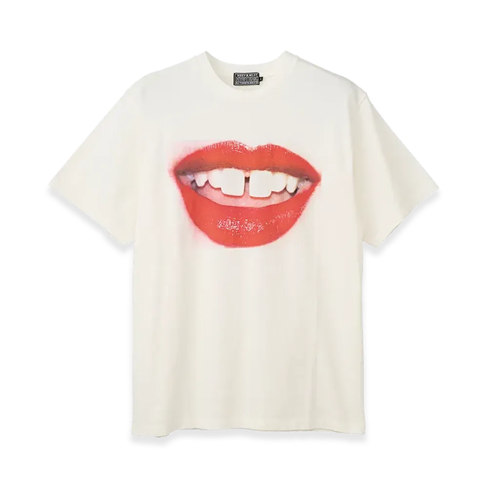HYSTERIC GLAMOUR x Terry Richardson Gaptooth Smile T-Shirts "White"