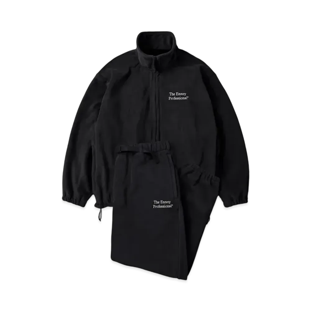 ENNOY 24AW Polartec Fleece Set Up "Black"
