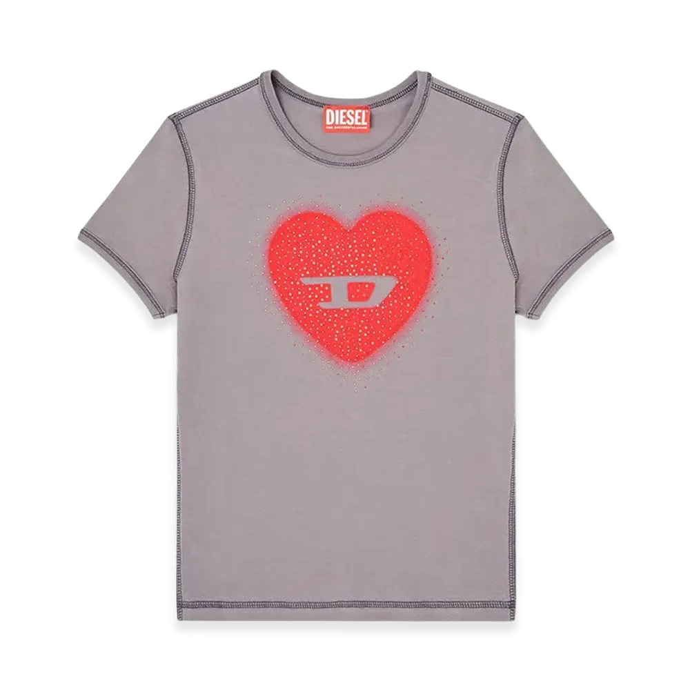 Diesel Women's T-Shirts "Dark Grey"