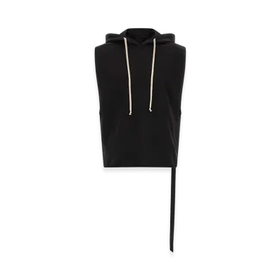 Rick Owens DRKSHDW Hooded Tunic Top "Black"