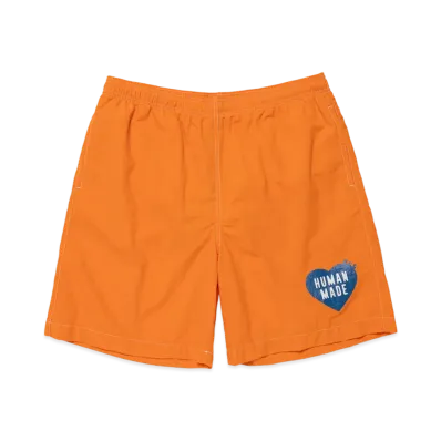 HUMAN MADE Swim Shorts "Orange"
