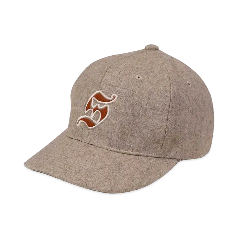 STUDIO SEVEN Melton 6P Cap "BEIGE"