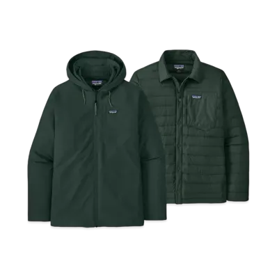 Patagonia Men's Down Drift Three In One Jacket "Northern Green"