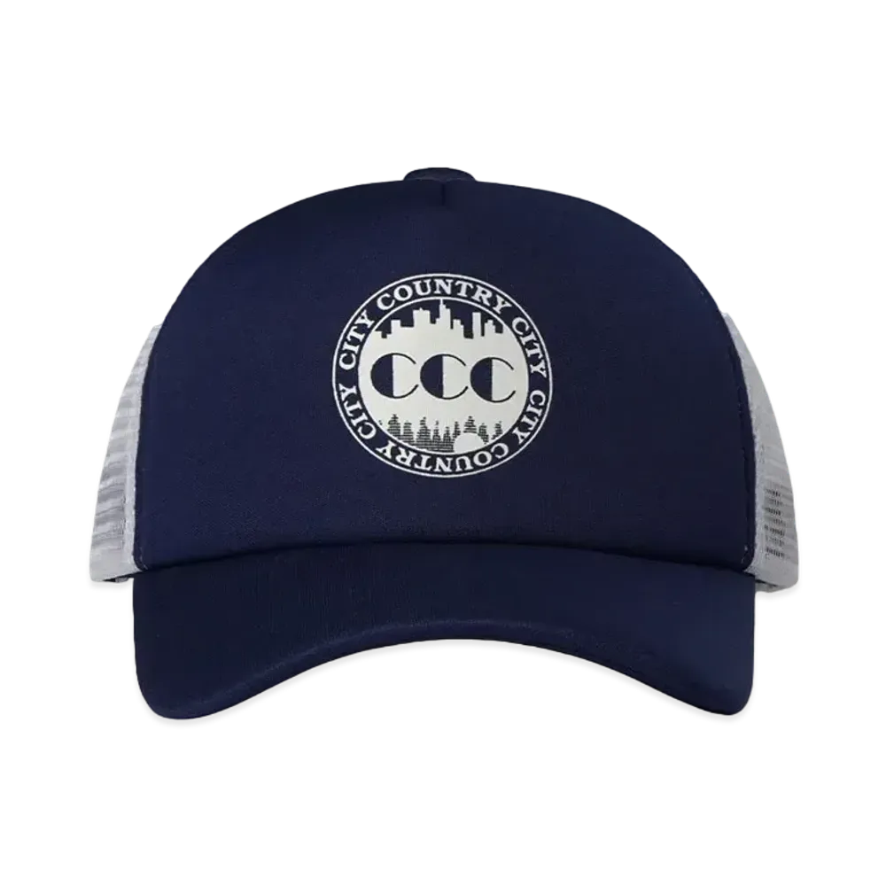 CITY COUNTRY CITY MESH CAP "NAVY"