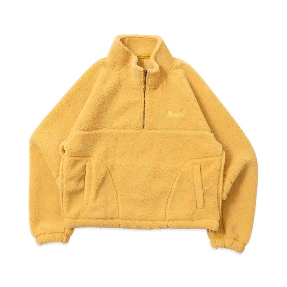 BLESS U Boa Half Zip Jacket "Yellow"