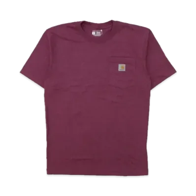Carhartt Relaxed Fit Heavyweight Short-Sleeve Pocket T-Shirt "Beet Red Heather"