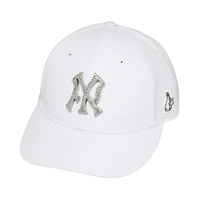 FR2 Fr Logo Rhinestone Cap "White"