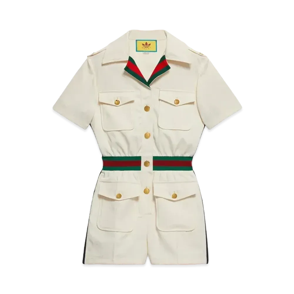 adidas x GUCCI Short Jump Suit "White"