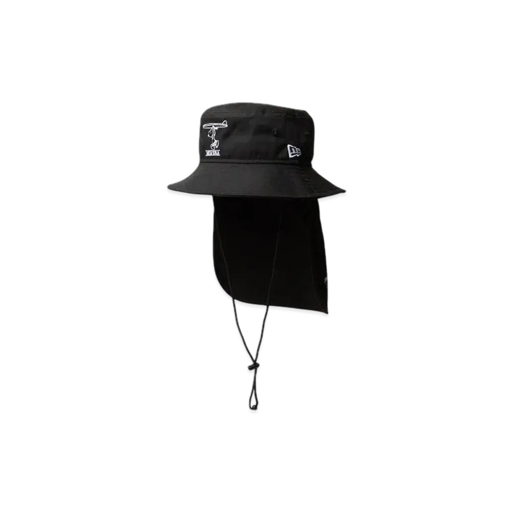 NEW ERA x PEANUTS Kid's Adventure Light Sunshade "Black"