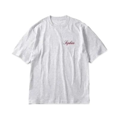 ENNOY 22SS Sophia Tee "Grey" SS22BRENCT06NTL