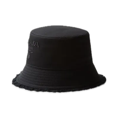 PRADA Drill Bucket Hat "Black"