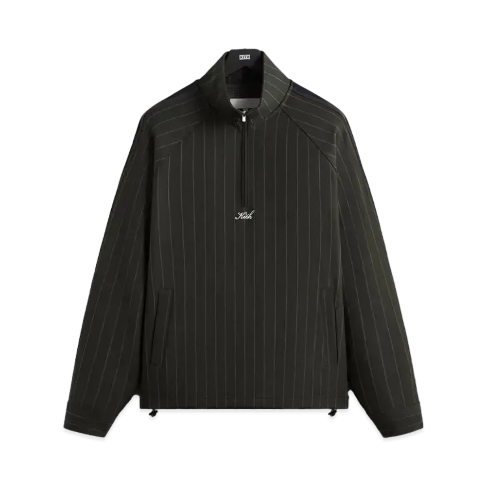 Kith Double Weave Riley Quarter Zip "Stadium"