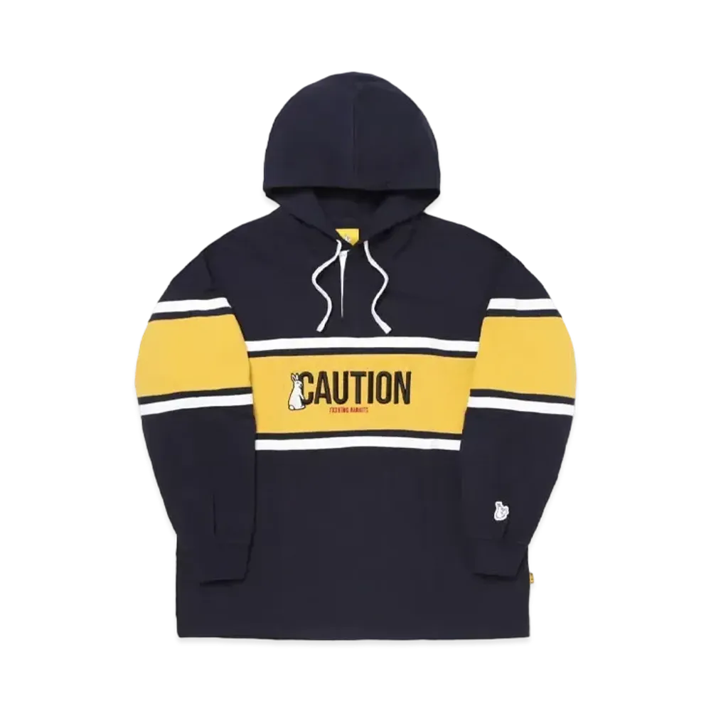 FR2 Caution Rugby Hoodie "Navy"