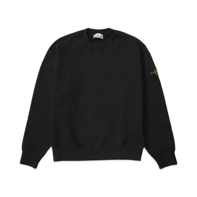 Stone Island Crew Neck Sweatshirt "Black"