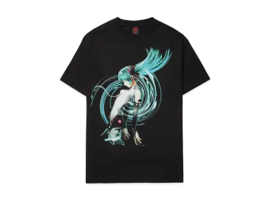 Geeks Rule x Hatsune Muku 15 Silkscreen Printing T Shirt "Black"