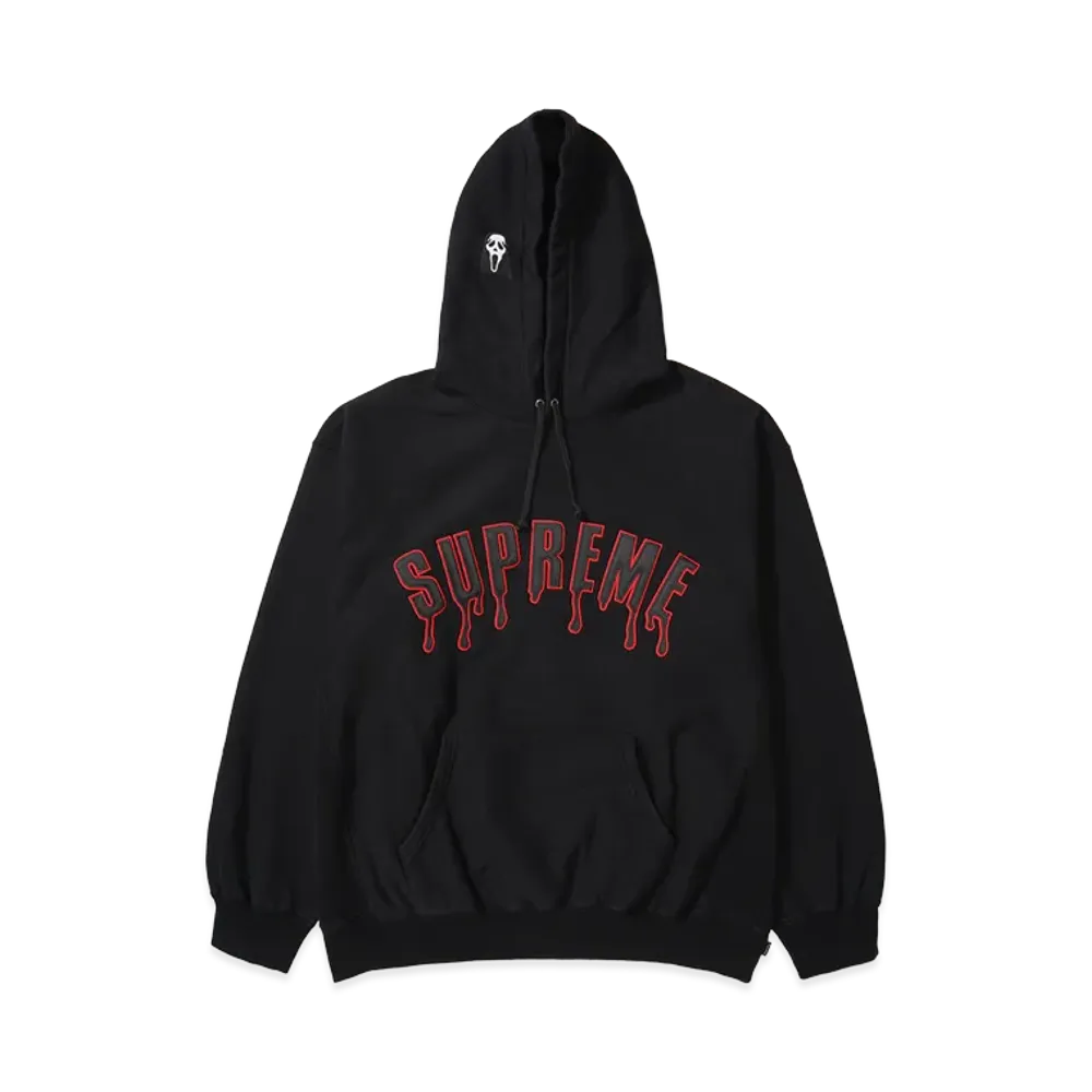 Supreme Ghostface Arc Hooded Sweatshirt "Black"