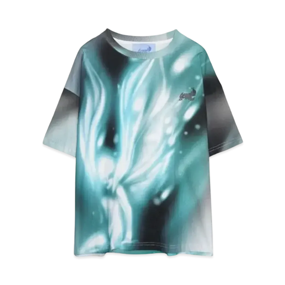 Gerrit Jacob T-SHIRT "WHITE/BLACK/TEAL"