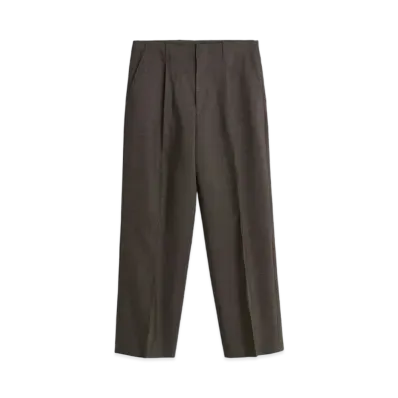 OUR LEGACY Borrowed Chino Atom Check Wool "Gray" M4244BB