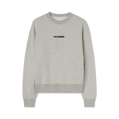 Jil Sander Women's Logo Sweatshirt "Powder Green"