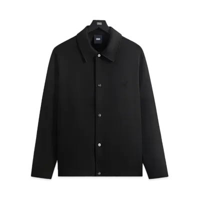 Kith Double Knit Coaches Jacket "Black"