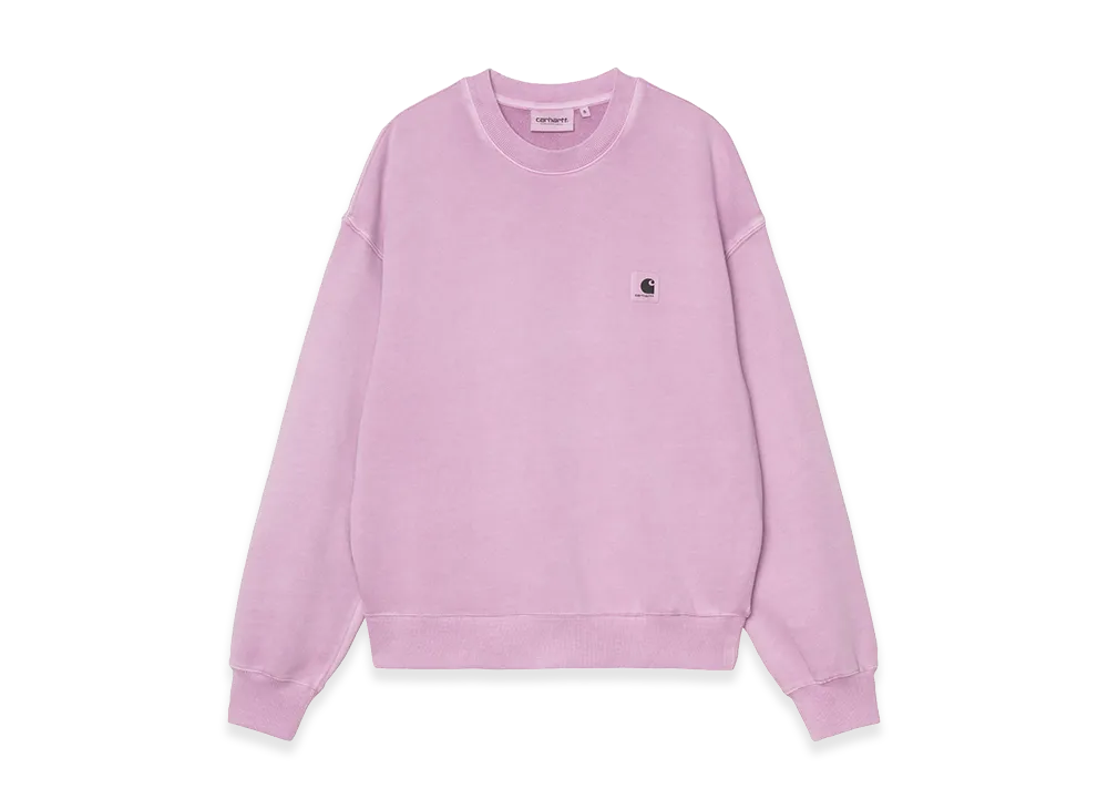 Carhartt WIP W' Nelson Sweat "Gentle Purple(Garment Dyed)"