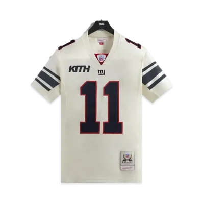 Kith x the NFL: Giants Mitchell x Ness Phil Simms Jersey "Sandrift"