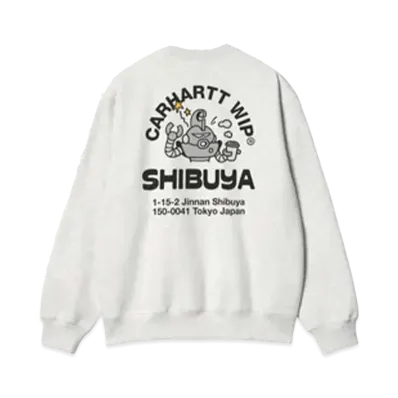 Carhartt Wip Shibuya Opening Sweatshirt "Ash Heather"