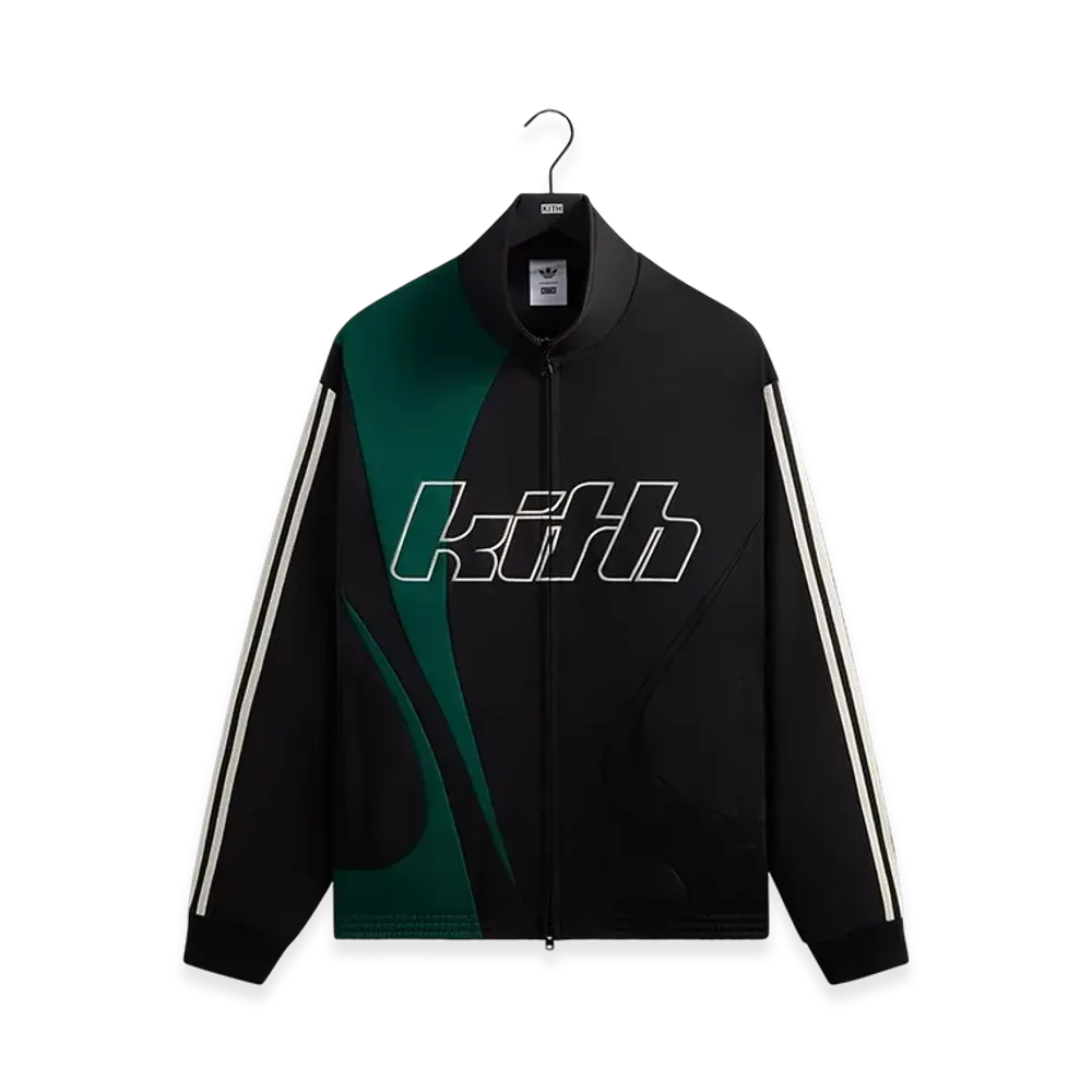 Kith x adidas Football Track Jacket "Black"
