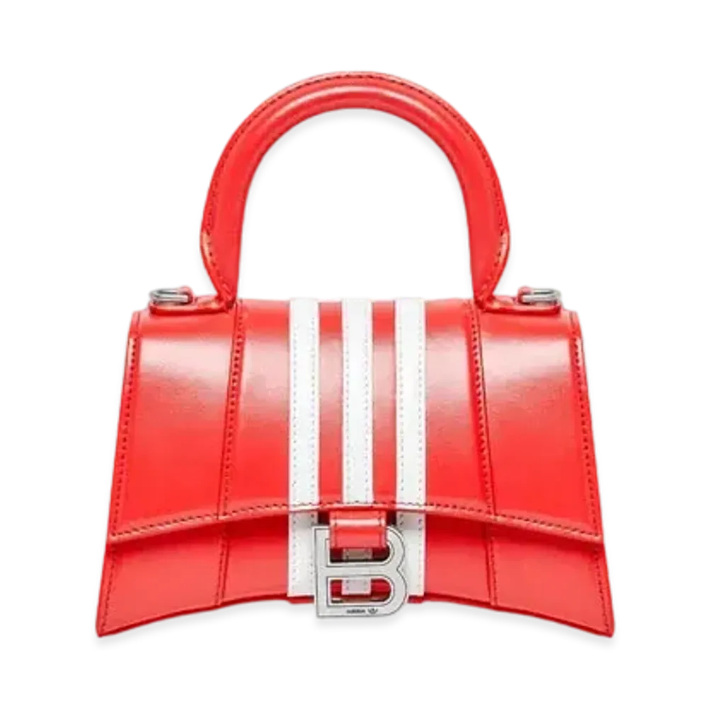adidas BALENCIAGA Hourglass XS Handbag "Red"