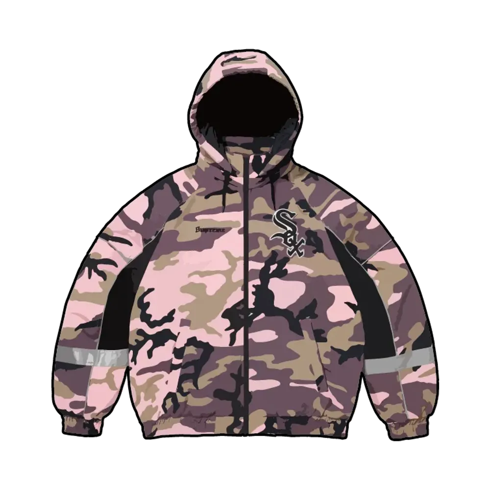 Supreme x Chicago White Sox Stadium Jacket "Pink Camo"