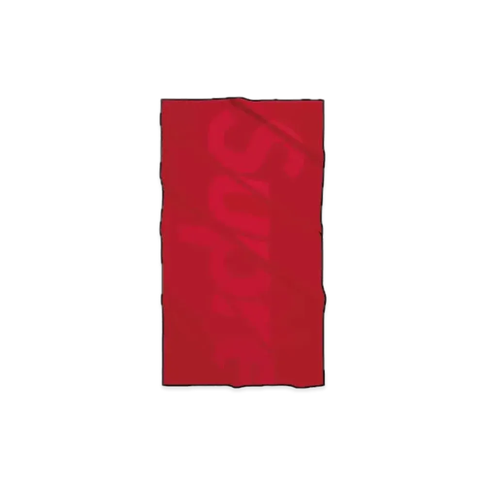 Supreme Tonal Logo Towel "Red"