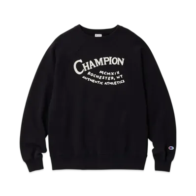 Champion Crewneck Sweatshirt "Black"