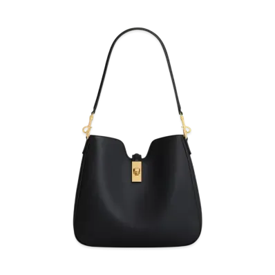 CELINE Small Camille 16 Soft Bag in Smooth Calfskin "Black"