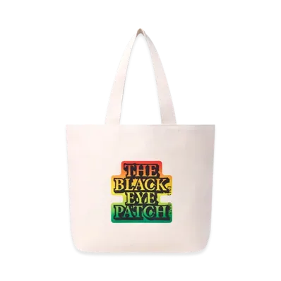 Blackeyepatch Rasta OG Tote Bag "Off White"