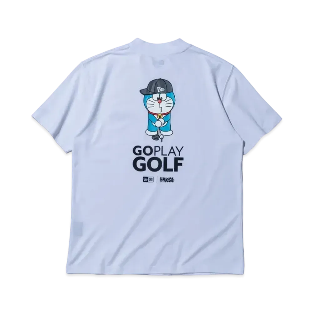 NEW ERA Golf x Doraemon Short Sleeve Midneck T-shirt "White"