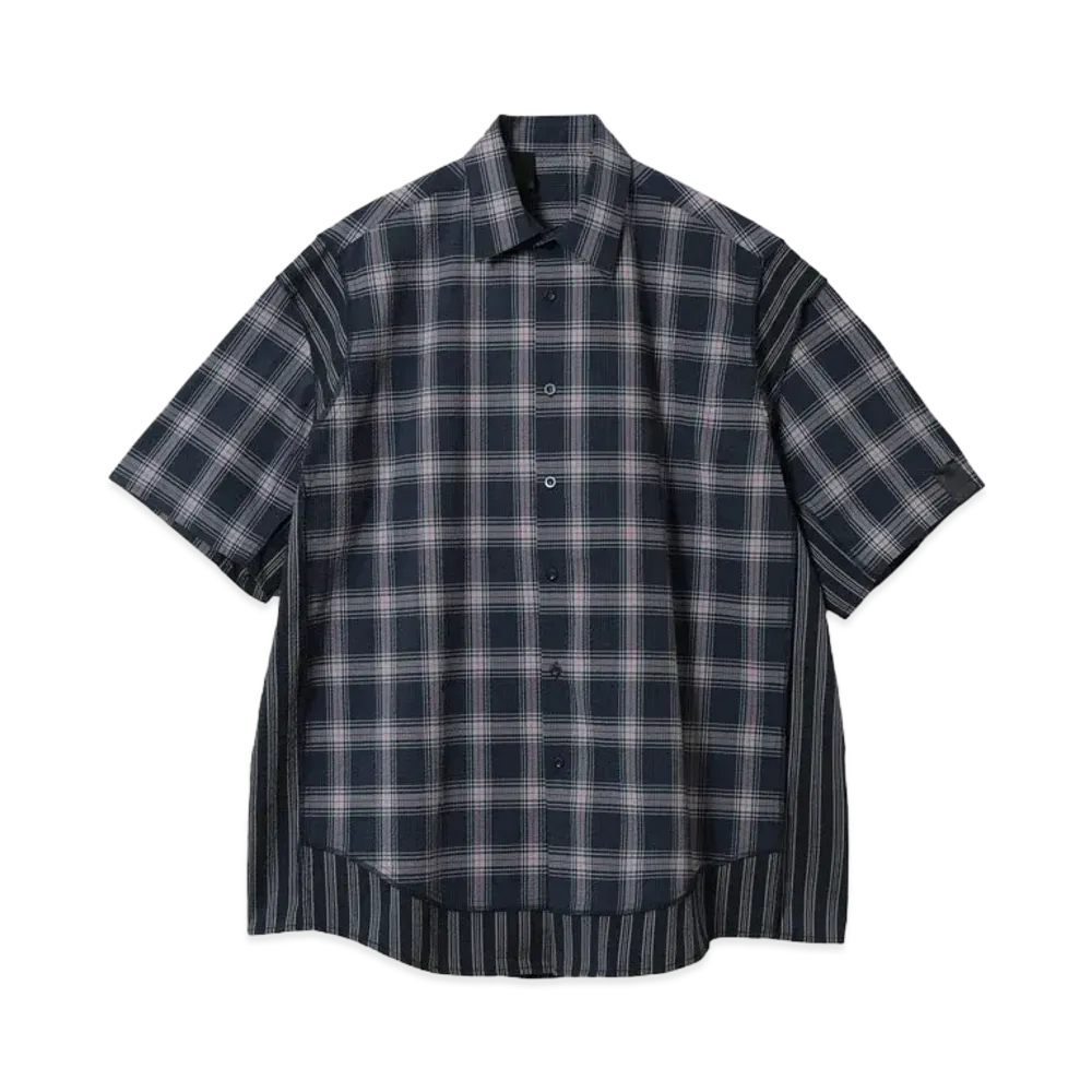 N.HOOLYWOOD Half Sleeve Shirt "Navy"