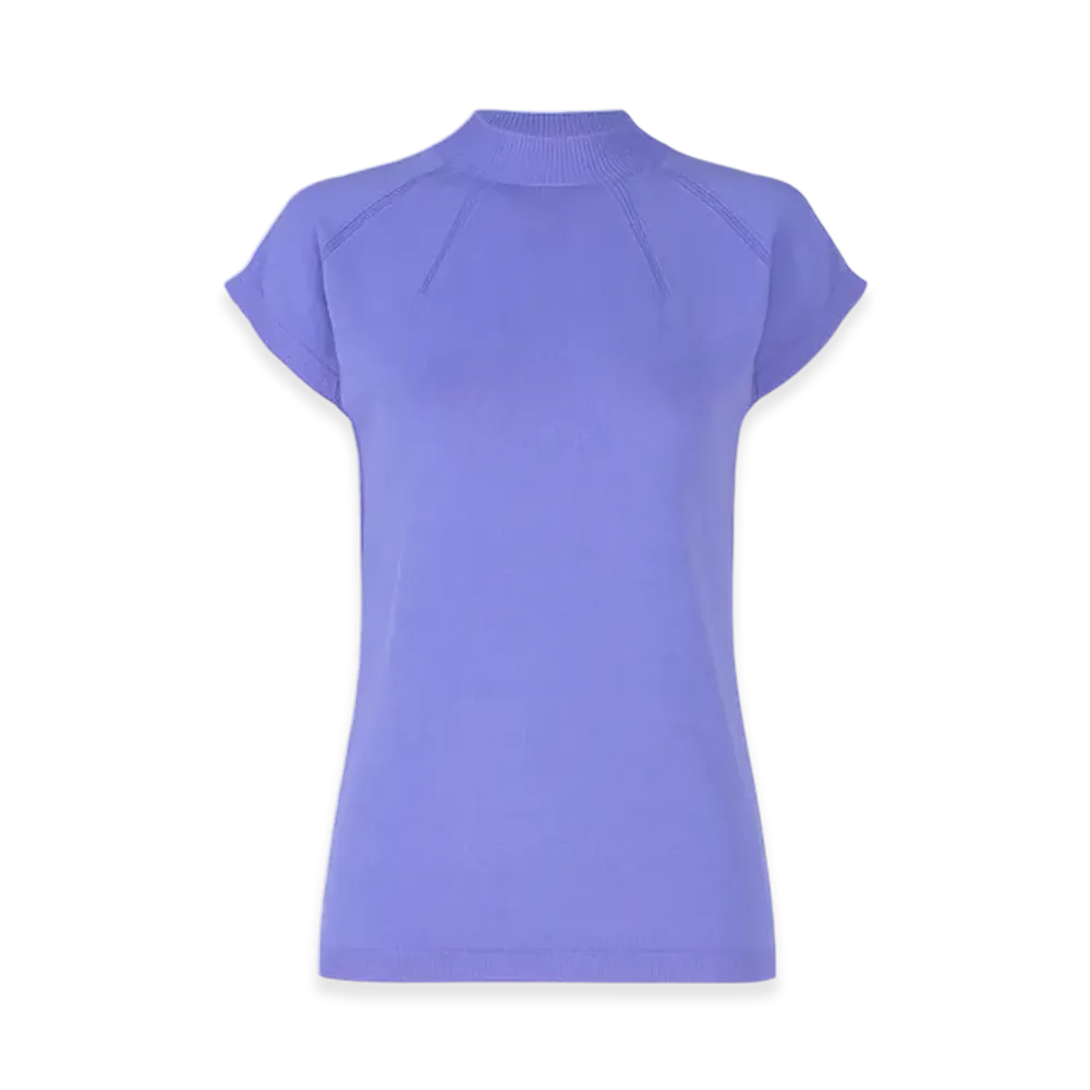 132 5. ISSEY MIYAKE Darted Knit "Blue Lotus"