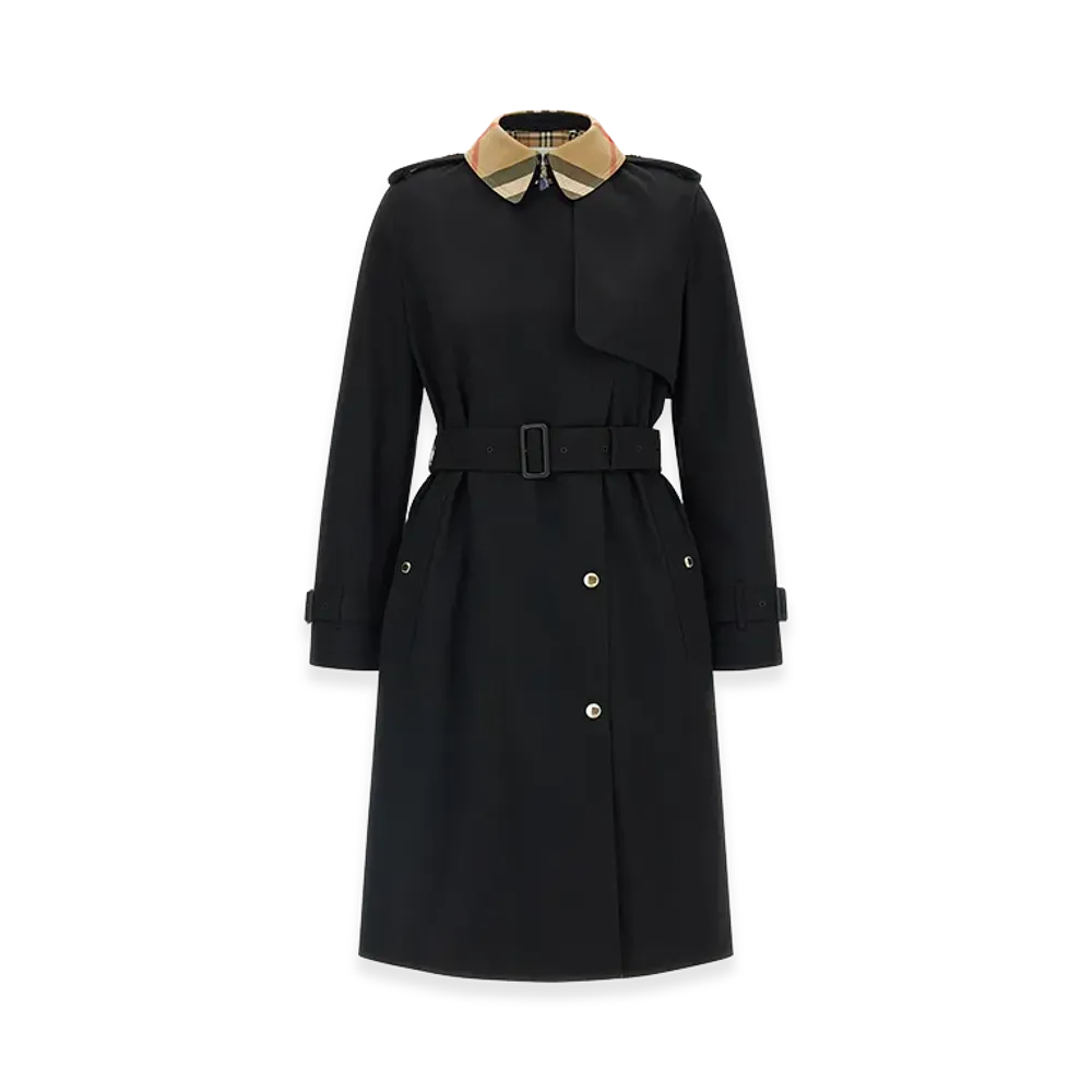 Burberry Women's sandridge Trench Coat "Black"