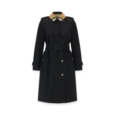 Burberry Women's sandridge Trench Coat "Black"
