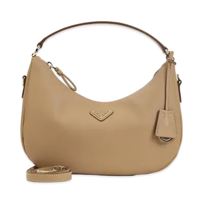 PRADA Women's Calf Leather Handbag "Beige"