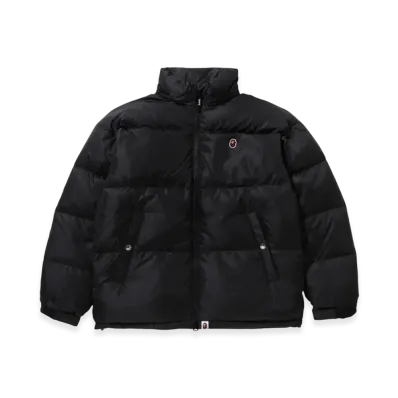 A BATHING APE One Point Relaxed Fit Down Jacket "Black"