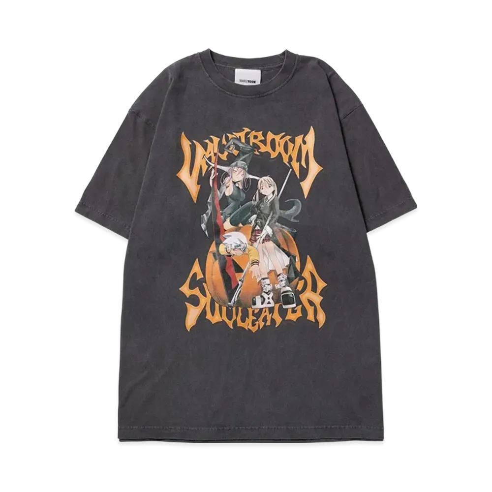 VAULTROOM x SOUL EATER Soul & Maka Tee "Charcoal"