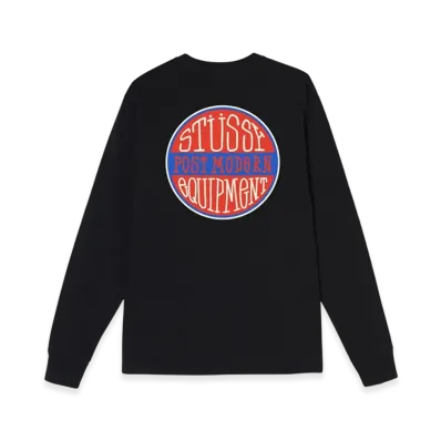 Stussy Post Modern Equipment LS Tee "Black"