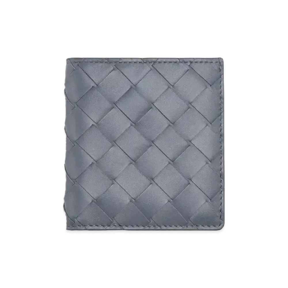 Bottega Veneta Slim Bifold Wallet "Thunder"