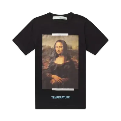 OFF-WHITE MONALISA SLIM TEE "Black"