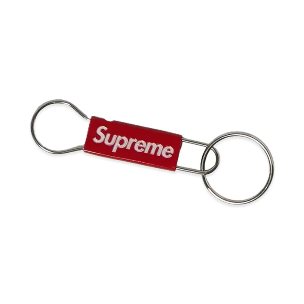 Supreme Clip Keychain "Red"