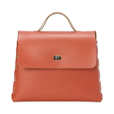 Hender Scheme Assemble Hand Bag Flap L "Copper Orange"