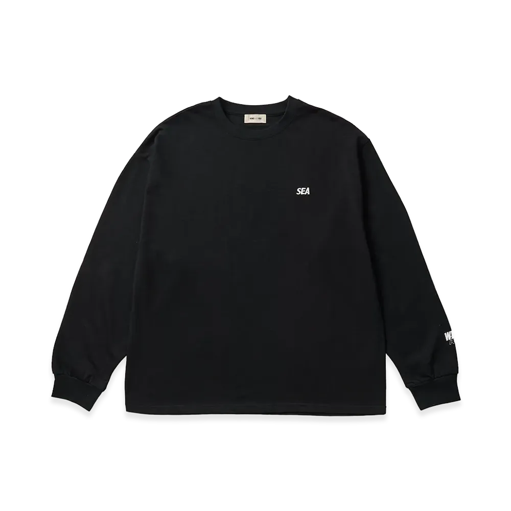 WIND AND SEA Sulb Cotton Logo L/S Tee "Black"